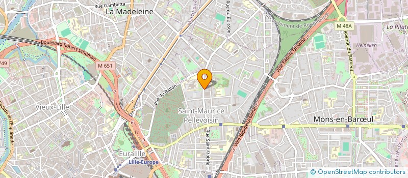 localisation de l'entreprise SCI ARMANDB à LILLE