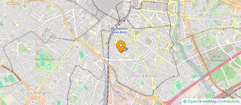 localisation de l'entreprise SCI ARMANDINE à MONTPELLIER