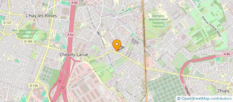 localisation de l'entreprise SCI ARMANDINI  CHEVILLY-LARUE