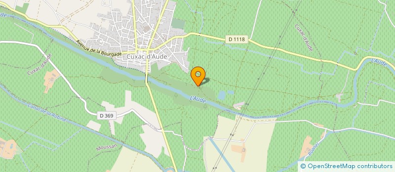 localisation de l'entreprise SCI ARMANGAU CAIZERGUES  SALLELES D'AUDE