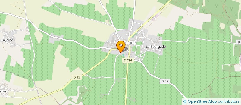 localisation de l'entreprise SCI ARMATINE  CHASSORS