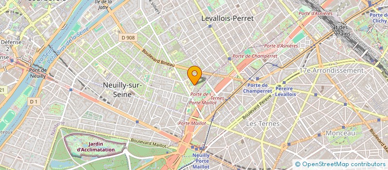 localisation de l'entreprise SCI ARMAUR à NEUILLY-SUR-SEINE