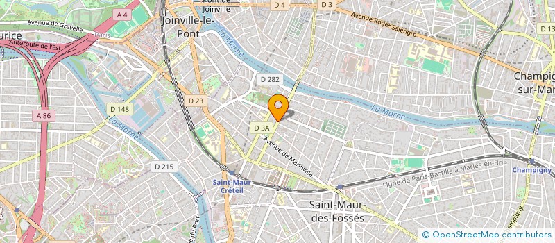 localisation de l'entreprise SCI ARMAUR à SAINT-MAUR-DES-FOSSES