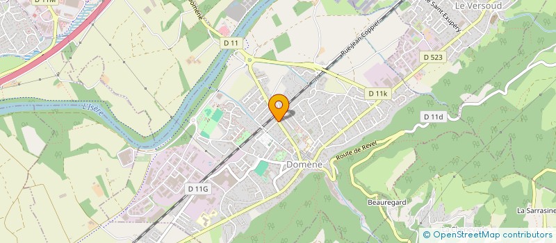 localisation de l'entreprise SCI ARMAVE  DOMENE