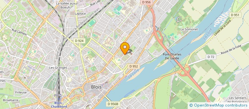 localisation de l'entreprise SCI ARMAVILYS  BLOIS