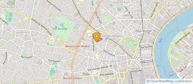 localisation de l'entreprise SCI ARMAYA  BORDEAUX