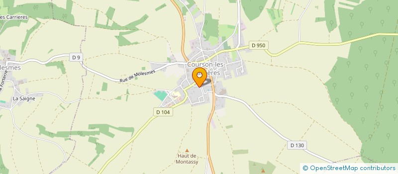 localisation de l'entreprise SCI ARMEL  COURSON-LES-CARRIERES