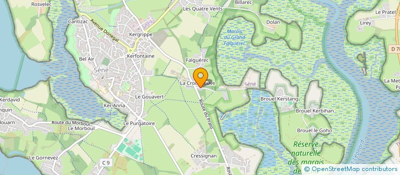 localisation de l'entreprise SCI ARMELIE à SENE