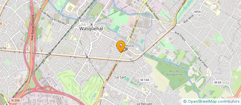 localisation de l'entreprise SCI ARMENTIERES 2012 à VILLENEUVE-D'ASCQ