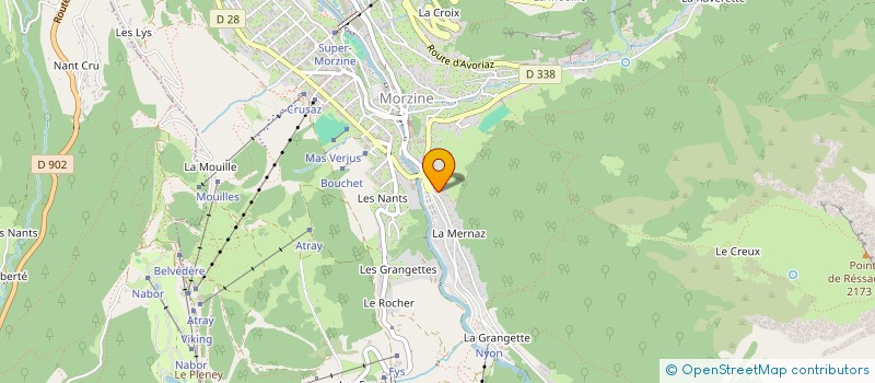localisation de l'entreprise SCI ARMER  MORZINE