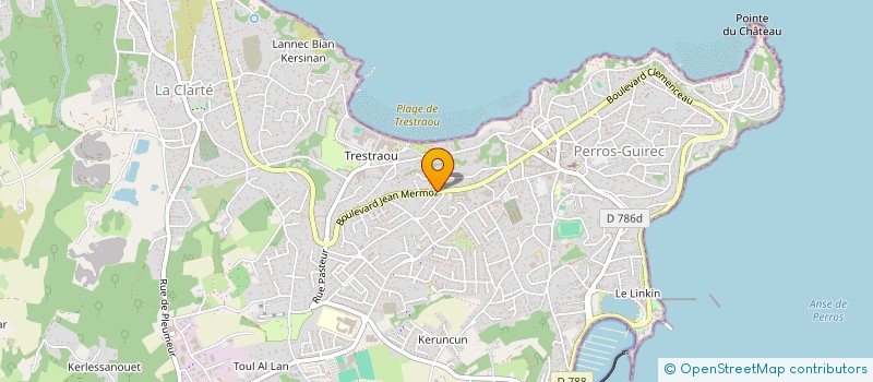 localisation de l'entreprise SCI ARMI  PERROS-GUIREC