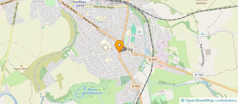 localisation de l'entreprise SCI ARMIJOPHI  JARNY