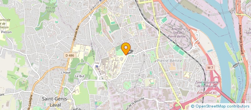 localisation de l'entreprise SCI ARMILLOTTA  VOURLES