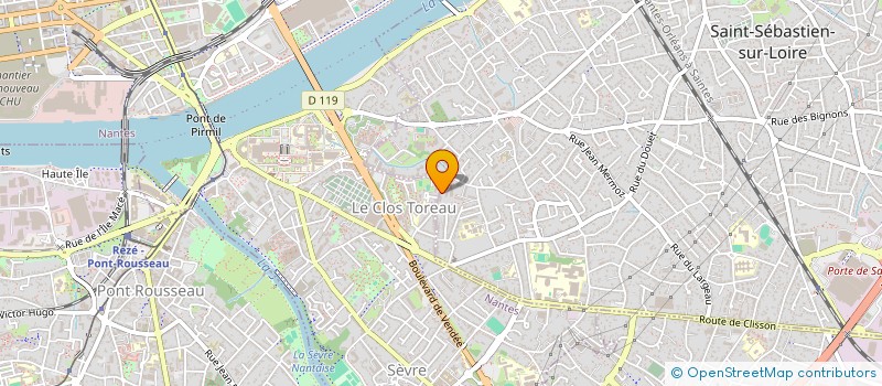 localisation de l'entreprise SCI ARMIMA à SAINT-SEBASTIEN-SUR-LOIRE