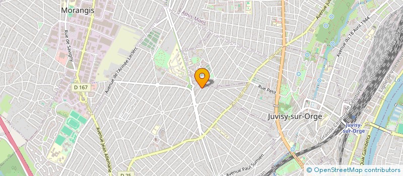 localisation de l'entreprise SCI ARMO  SAVIGNY-SUR-ORGE