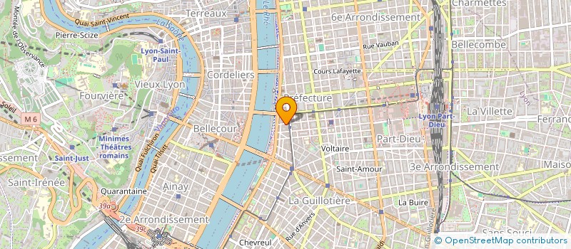 localisation de l'entreprise SCI ARMONIA  LYON