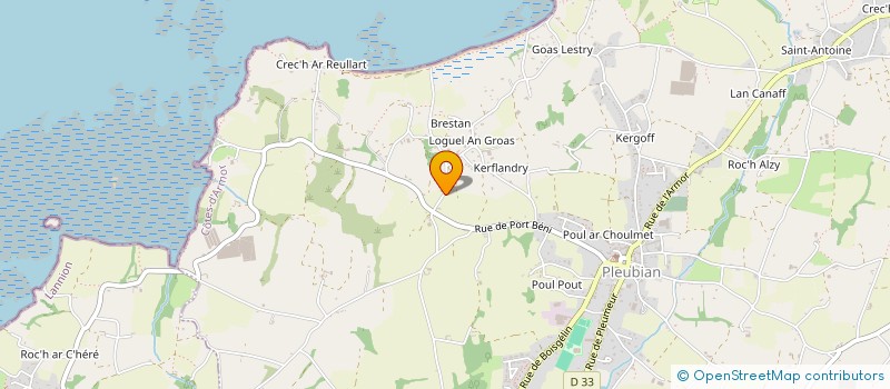 localisation de l'entreprise SCI ARMOR  PLEUBIAN