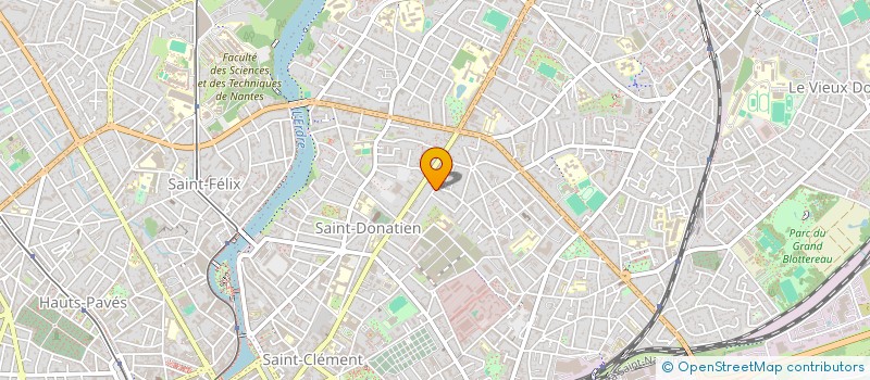 localisation de l'entreprise SCI ARMOR à NANTES