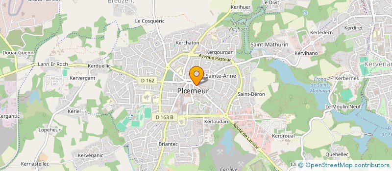 localisation de l'entreprise SCI ARMOR à PLOEMEUR