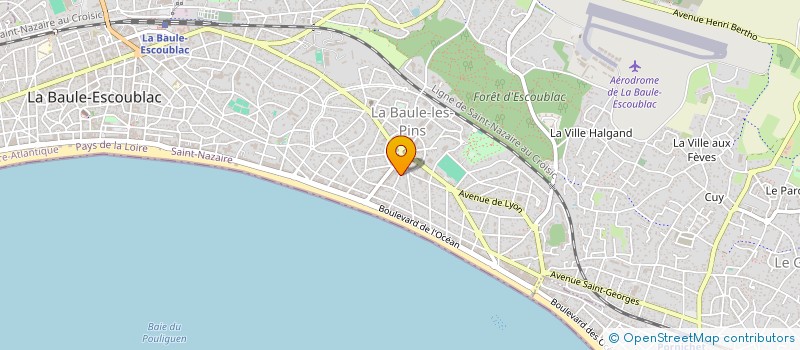 localisation de l'entreprise SCI ARMOR  LA BAULE-ESCOUBLAC