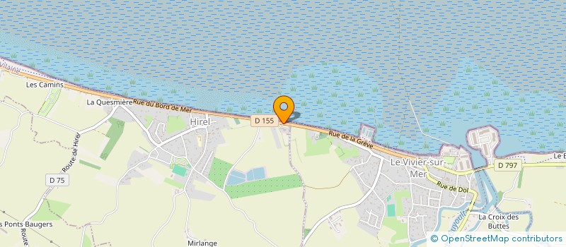 localisation de l'entreprise SCI ARMOR IMMO  HIREL