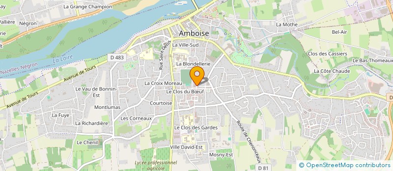 localisation de l'entreprise SCI ARMOR VENT  AMBOISE