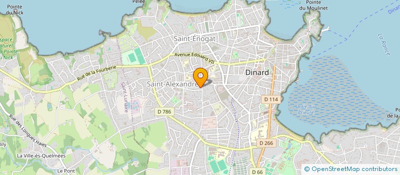 localisation de l'entreprise SCI ARMORCITOS  DINARD