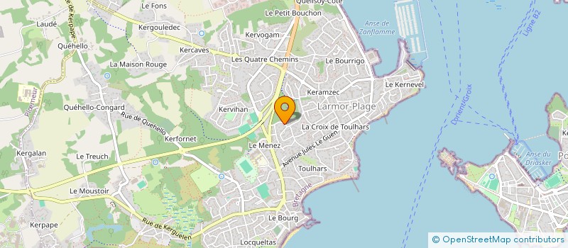 localisation de l'entreprise SCI ARMORIC AUTOS  LARMOR-PLAGE