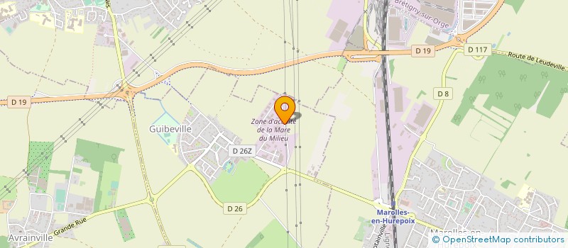 localisation de l'entreprise SCI ARMORIK à GUIBEVILLE