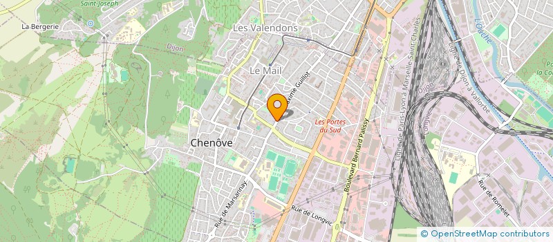 localisation de l'entreprise SCI ARMSTRONG à CHENOVE