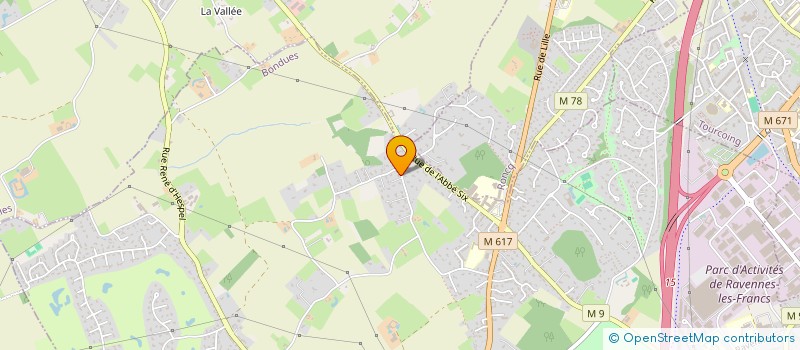 localisation de l'entreprise SCI ARMUR  BONDUES