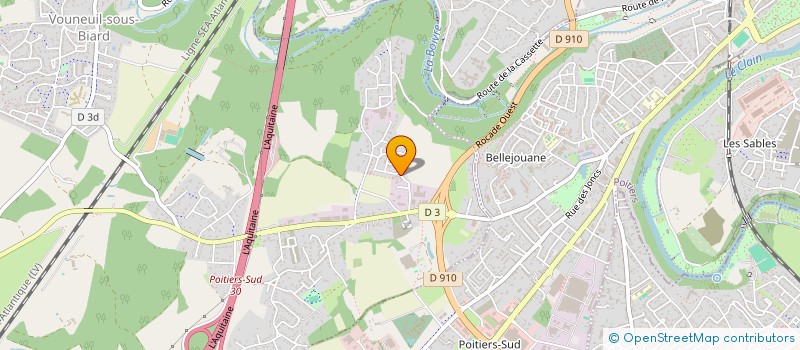 localisation de l'entreprise SCI ARMUSTIN  VOUNEUIL SOUS BIARD