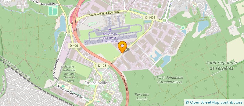 localisation de l'entreprise SCI ARN  EMERAINVILLE