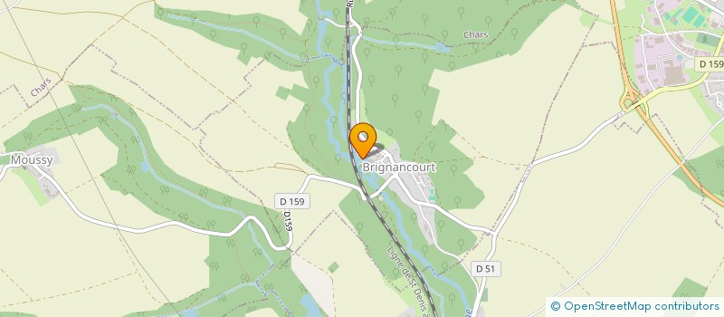 localisation de l'entreprise SCI ARN-BLT  BRIGNANCOURT
