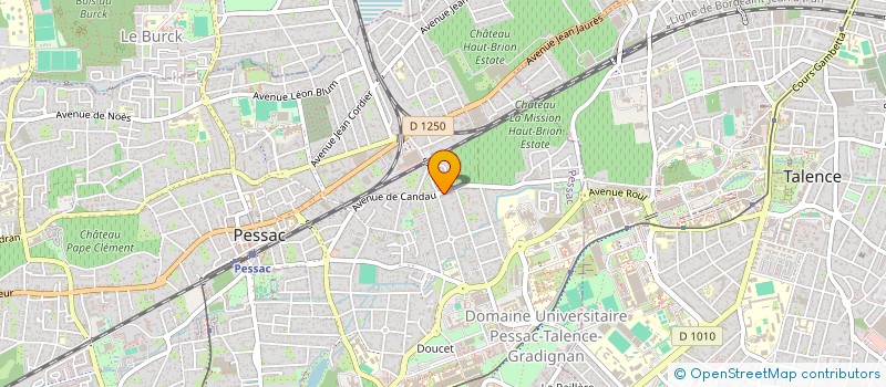 localisation de l'entreprise SCI ARNA  PESSAC