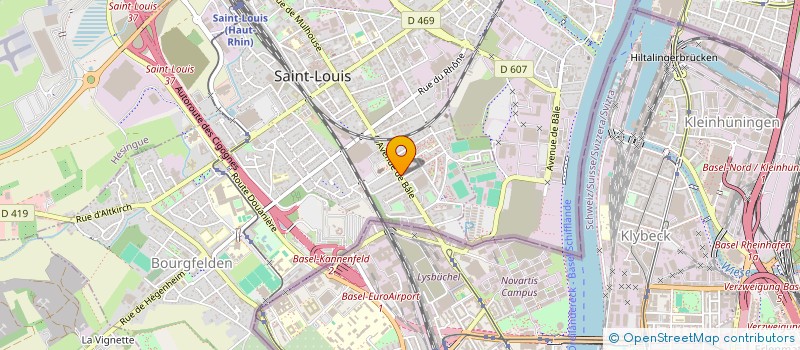 localisation de l'entreprise SCI ARNA  SAINT-LOUIS