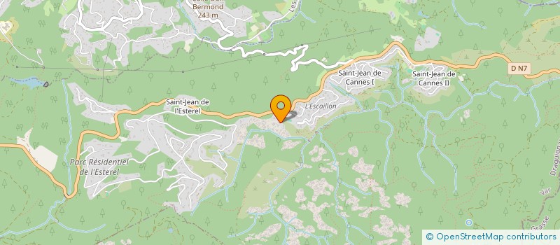 localisation de l'entreprise SCI ARNAC TEMPLIERS à FREJUS