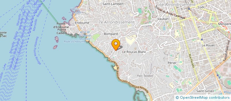 localisation de l'entreprise SCI ARNACK à MARSEILLE