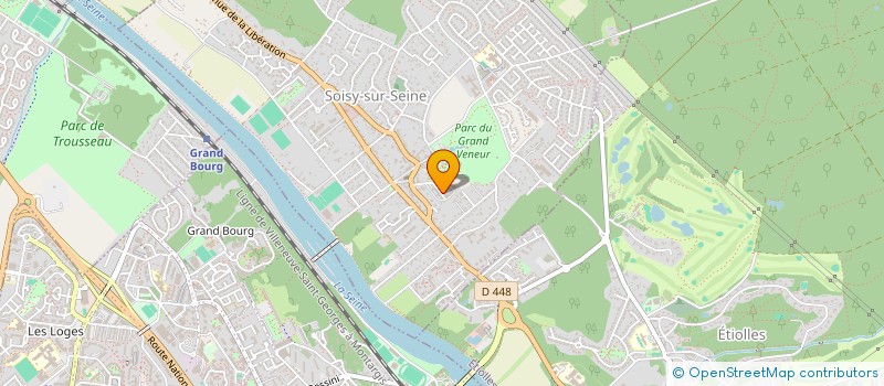localisation de l'entreprise SCI ARNAELLE à SOISY-SUR-SEINE