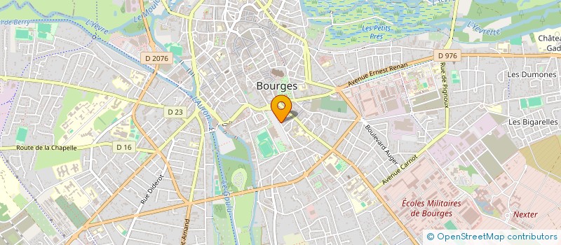 localisation de l'entreprise SCI ARNAL  BOURGES