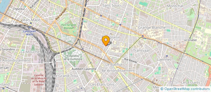 localisation de l'entreprise SCI ARNALEX  LYON