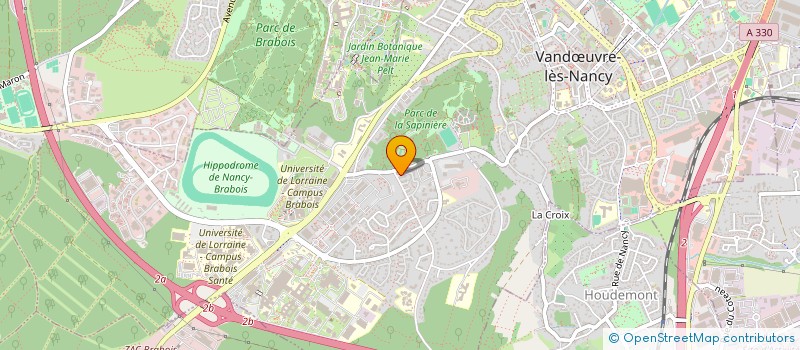 localisation de l'entreprise SCI ARNAT  VANDUVRE-LES-NANCY