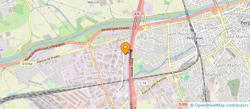 localisation de l'entreprise SCI ARNAU ET FILS à PERPIGNAN