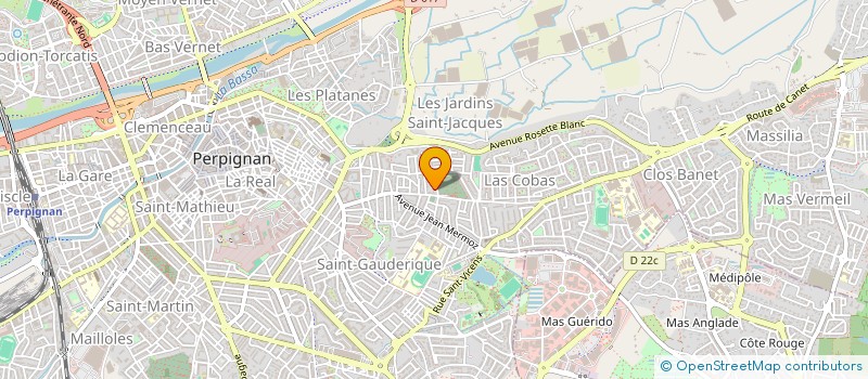 localisation de l'entreprise SCI ARNAU-MARTINEZ  SAINT-CYPRIEN