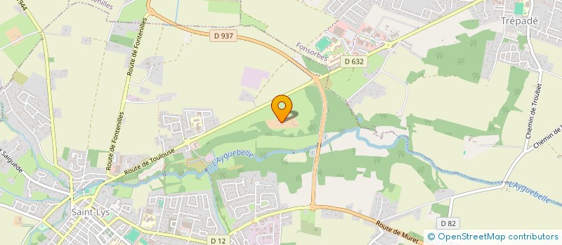 localisation de l'entreprise SCI ARNAUD  SAINT-LYS