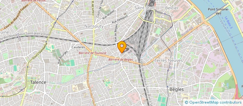 localisation de l'entreprise SCI ARNAUD  BORDEAUX