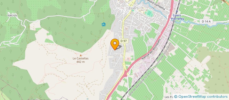 localisation de l'entreprise SCI ARNAUD à CUERS