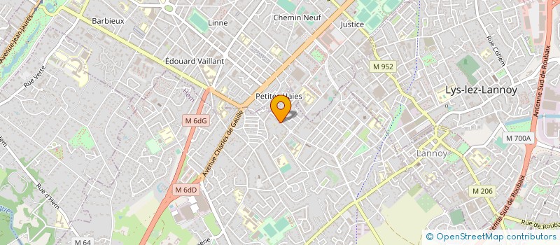 localisation de l'entreprise SCI ARNAUD  HEM