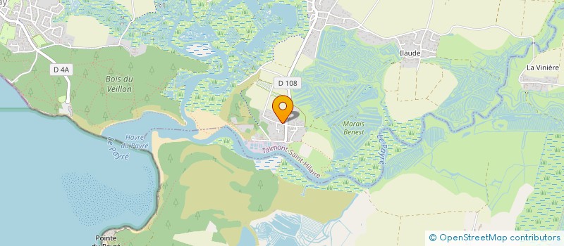 localisation de l'entreprise SCI ARNAUD  TALMONT-SAINT-HILAIRE