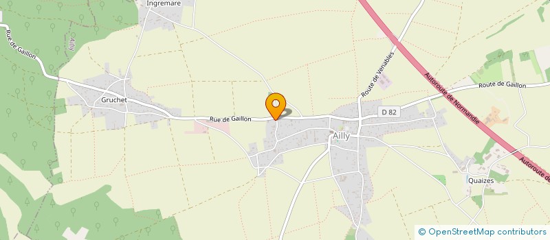 localisation de l'entreprise SCI ARNAUD  AILLY